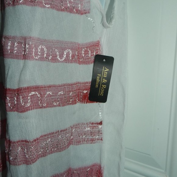 NEW Ana & Rose Women's Stars & Stripes USA FLAG Printed Tank Top NWT! - Picture 6 of 14